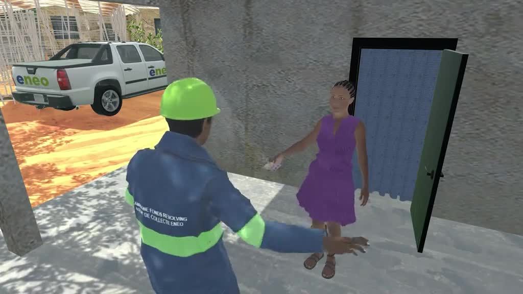 Spot vidéo 3D de la campagne PERACE