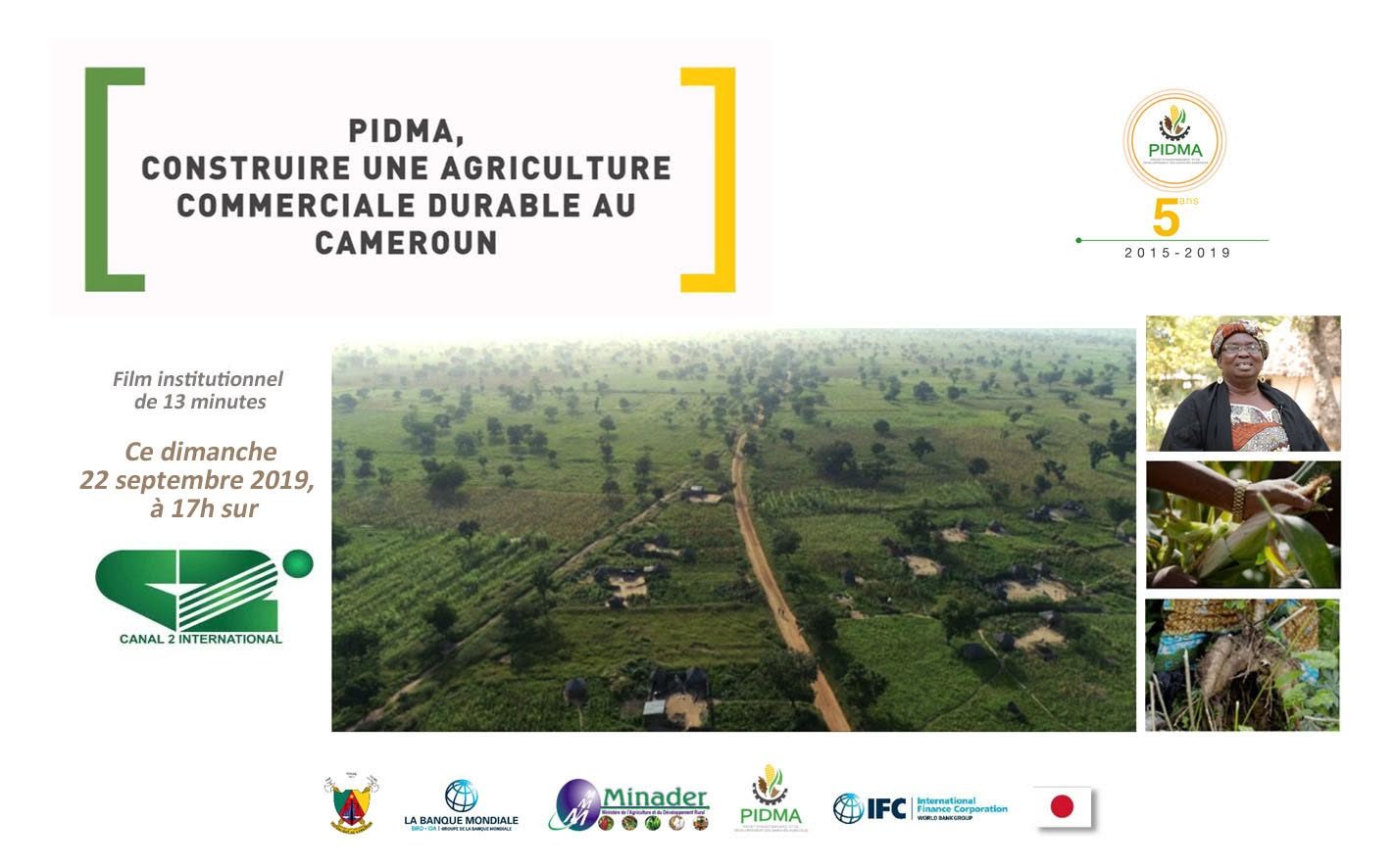 Affiche du film « Construire une agriculture commerciale durable »